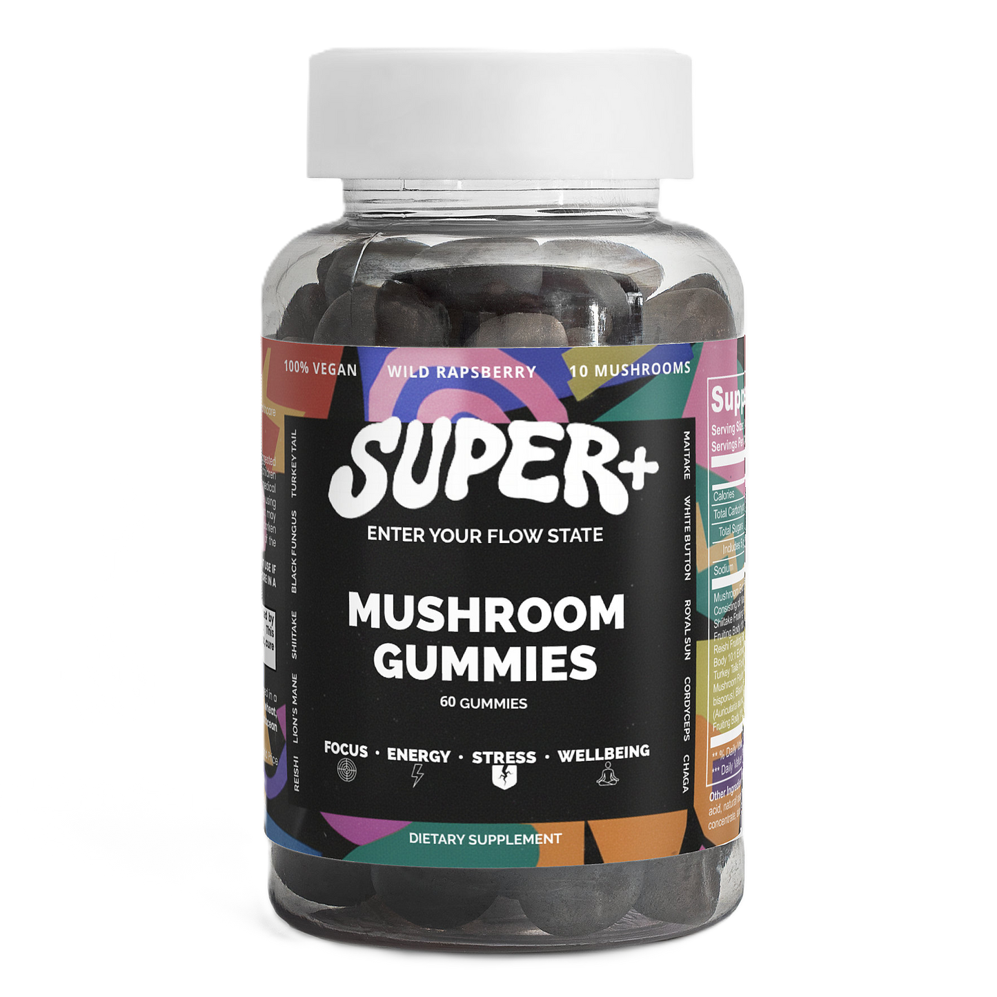 SUPER+ Brain Boost Mushroom Gummies