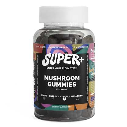 SUPER+ Brain Boost Mushroom Gummies